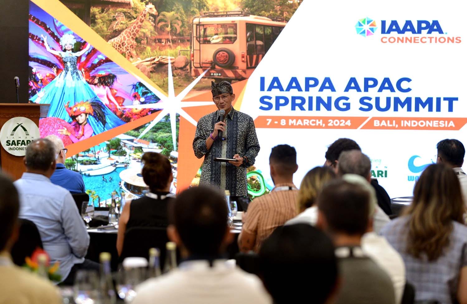 Taman Safari Bali Tuan Rumah IAAPA APAC Spring Summit 2024 Bali Politika