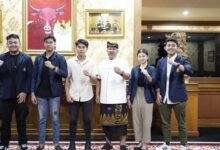 Parwata Suntik Rp5 Juta, Dukung Atlet Wushu Badung Tanding ke Surabaya.