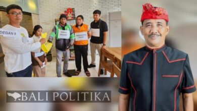 OTT Ketut Riana Coreng Citra Desa Adat Bali.