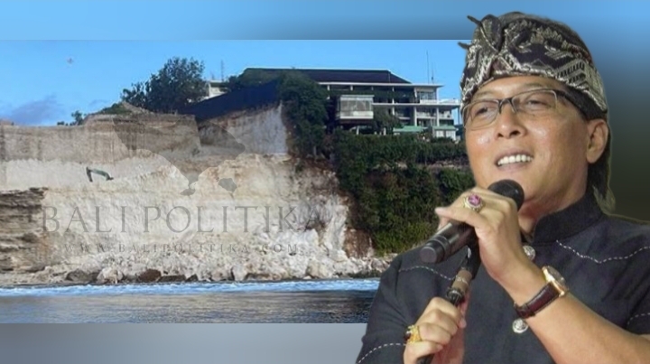 Giri Prasta Sebut Penataan Tebing di Pantai Pemutih Sesuai Perizinan