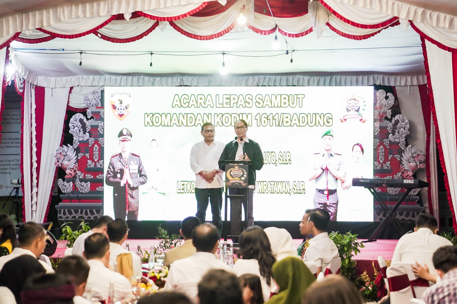 Lepas Sambut Komandan Kodim Badung