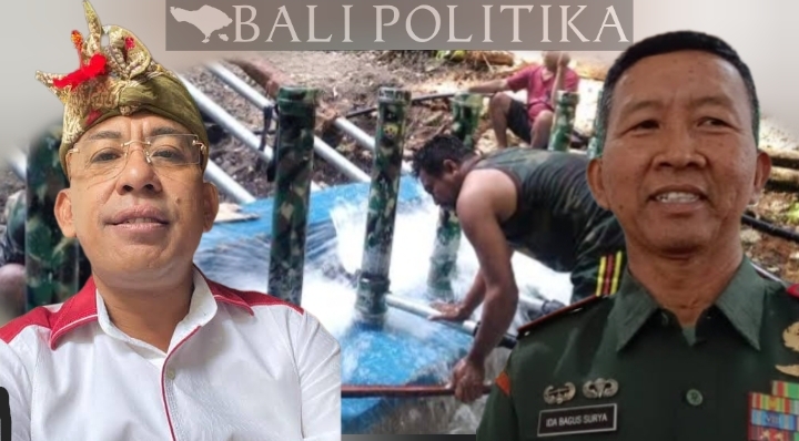 Danrem Wirasatya Terusik Krisis Air Pecatu