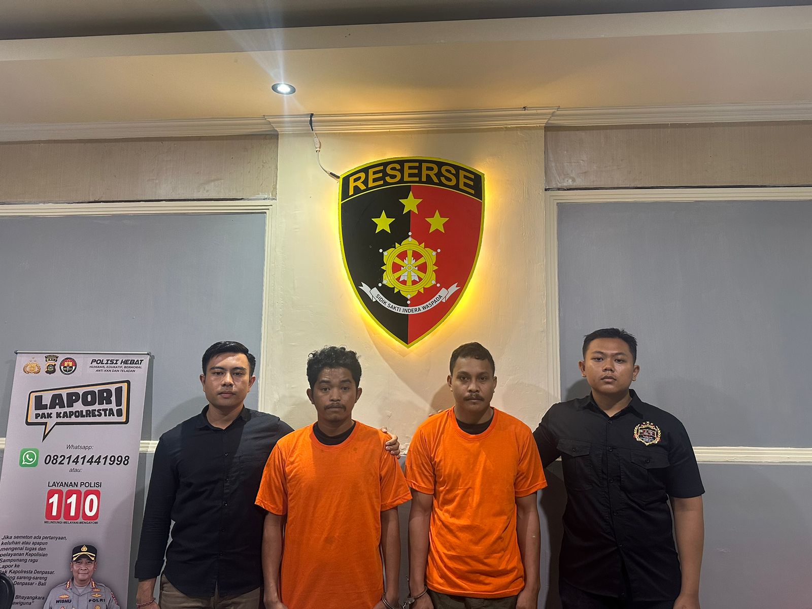 Dua Pencuri Pipa AC Berdalih Nekat Tuk Penuhi Kebutuhan