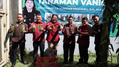Napi Narkotika Sukses Sulap Lapas Bangli jadi Kebun Vanili