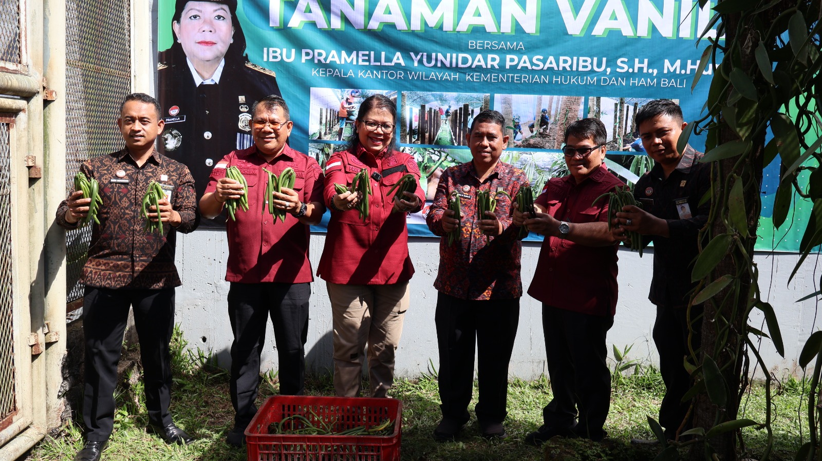 Napi Narkotika Sukses Sulap Lapas Bangli jadi Kebun Vanili