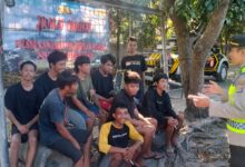 Polsek Benoa Imbau ABK Jauhi Miras dan Narkoba