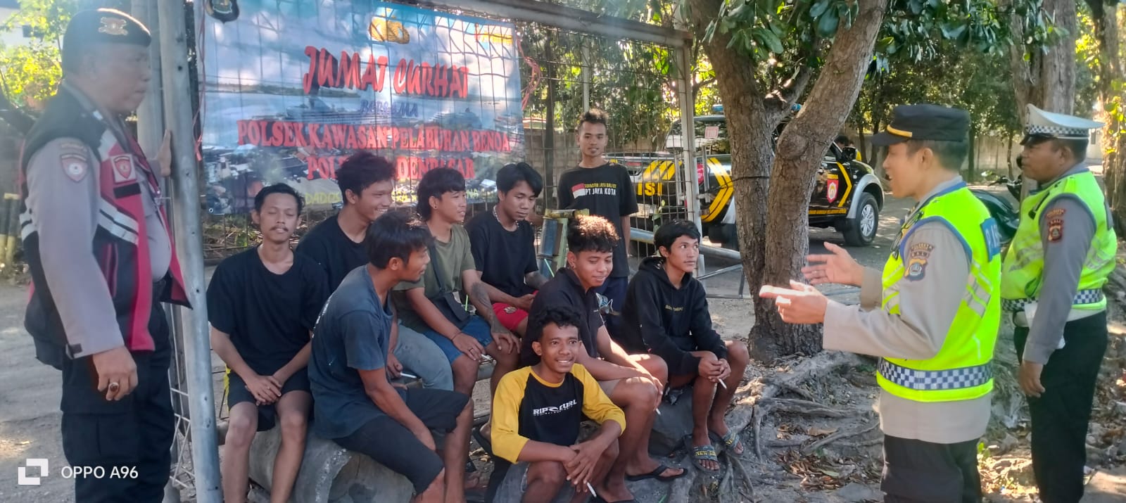 Polsek Benoa Imbau ABK Jauhi Miras dan Narkoba