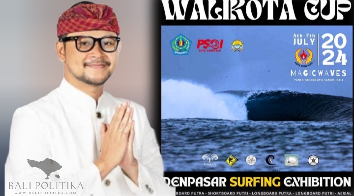 57 Peselancar Bersaing Perebutkan Piala Wali Kota Denpasar 2024