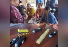 LPPM Unud Uji Coba Stapler Organik Ramah Lingkungan