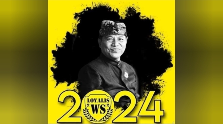 Loyalis Bakar Semangat WS Menuju Pilkada Badung 2024