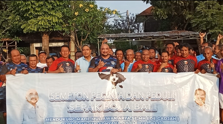 Semeton Peduli Sepak Bola Bali Dukung Mulia-PAS