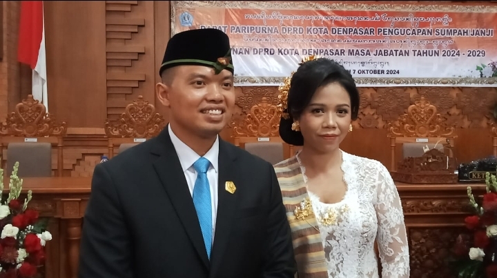 Gus Yoga Jadi Wakil Ketua DPRD Kota Denpasar Termuda