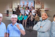 Komunitas Tuna Netra Bali Satu Jalur Coblos Baju Biru