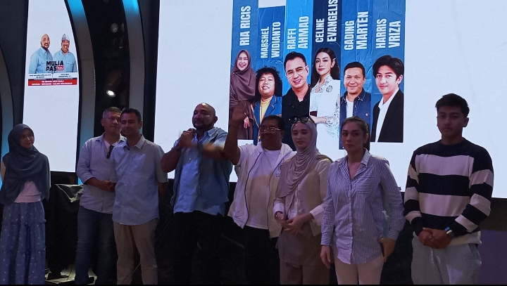Raffi Ahmad Suarakan Bali Satu Jalur Mulia-PAS