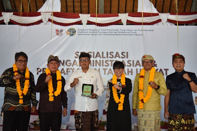 Bersiap Daftarkan Tanah Desa Adat Jadi Tanah Ulayat, Desa Adat Muntig Terima Sosialisasi Pengadministrasian dan Pendaftaran