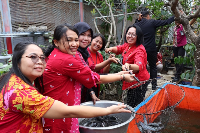Perkuat Ketahanan Pangan, Lapas Perempuan Kerobokan Budidaya Lele dan Sayur Hidroponik
