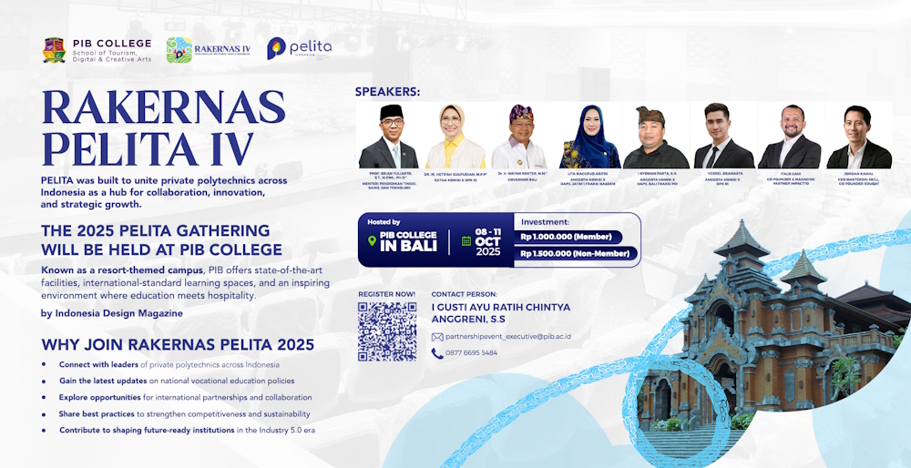 RAKERNAS PELITA IV 2025 Menguatkan Transformasi Digital dan Internasionalisasi Pendidikan Vokasi