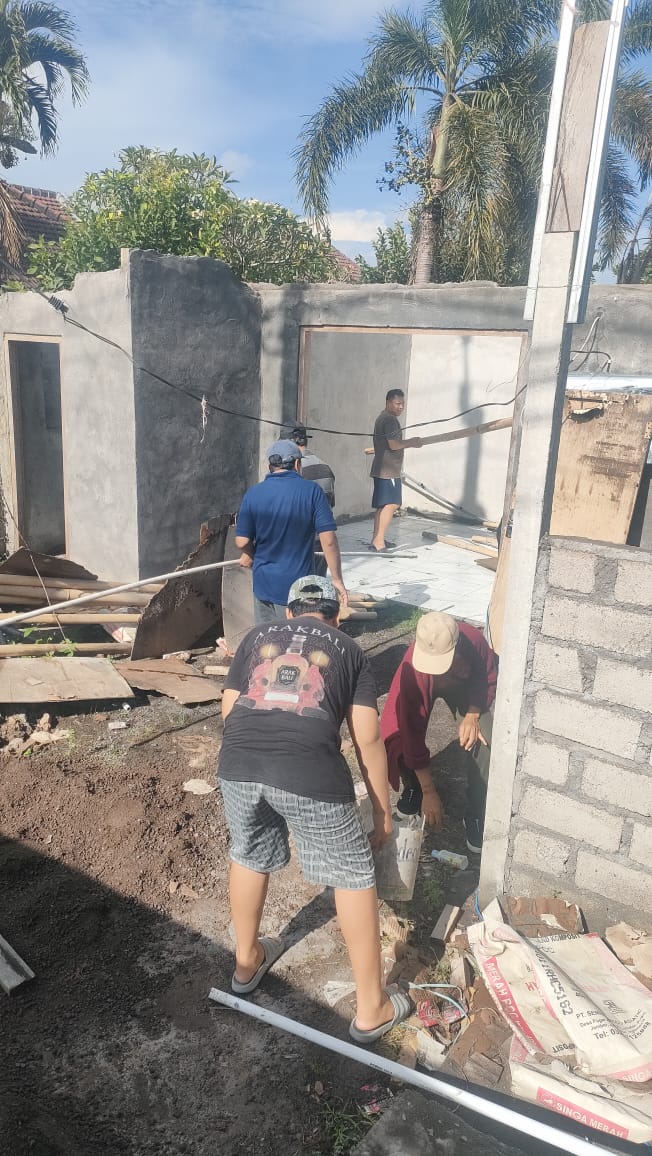 Yayasan Ananta Gelar Giat Gotong Royong di Banjar Jenah