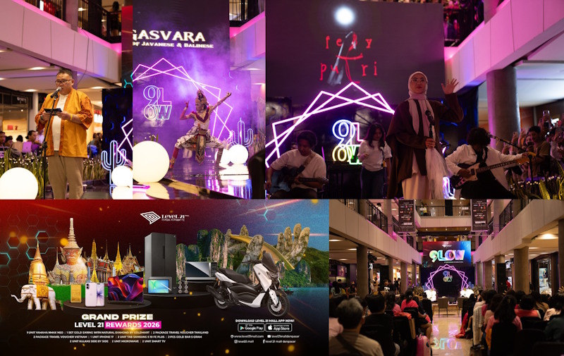 LEVEL 21 MALL HADIRKAN SEBULAN PENUH KEMERIAHAN DI ULANG TAHUN KE-9