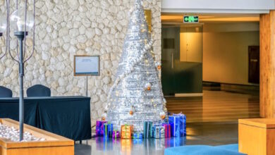 OUR POINTS BY SHERATON BALI UNGASAN HADIRKAN SUSTAINABLE CHRISTMAS TREEDARI MATERI DAUR ULANG